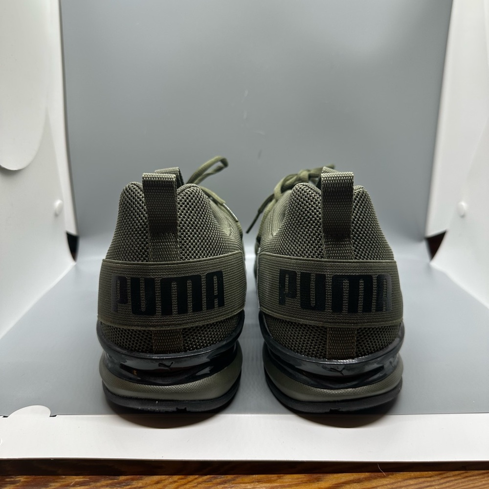 Puma Men's Camouflage Olive Sneakers - Picture 3 of 5